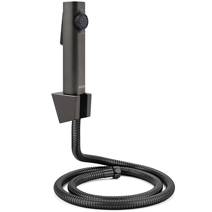 ALTON SHR20855, Health Faucet with SS-304 Grade 1.25 Meter Flexible Hose Pipe and Wal